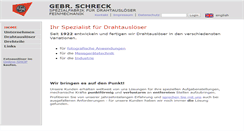 Desktop Screenshot of gebr-schreck.com
