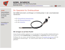Tablet Screenshot of gebr-schreck.com
